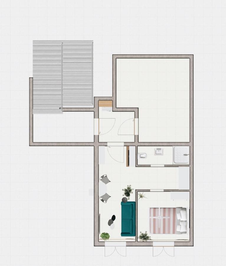 New Stylish & Modern Studio Apart - With Sea View Apartman Póla Kültér fotó