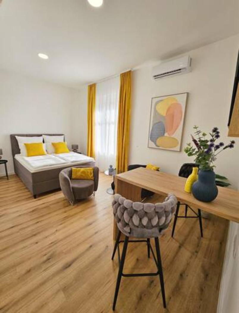 New Stylish & Modern Studio Apart - With Sea View Apartman Póla Kültér fotó